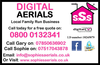 Digital Aerials Business Card Image