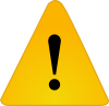 Eastshores Warning Notification Clip Art