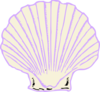 Purple Shell Clip Art