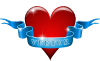 Heart And Ribbon Clip Art