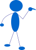 Blue Man Clip Art