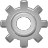 Single Gear 2 Clip Art