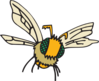 Fuzzy Bee Clip Art