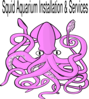 Squid Aquarium  Clip Art