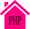 Pink House 3 Clip Art