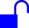 Open Lock Clip Art