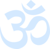 Blue Om Clip Art