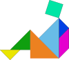 Tangram Blocks Game Clip Art