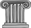 Short Pillar Clip Art