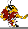 Free Yellow Jacket Mascot Clipart Image