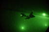 An Ea-6b Prowler Is Illuminated By Visible Moonlight During Blue Water Night Operations And Combat Maneuvering In Support Of Operation Iraqi Freedom Image