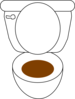 Brown Down Clip Art