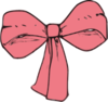 Pink Bow Clip Art