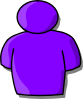 Purple Avatar Clip Art