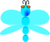 Dragon Fly With Eyes Clip Art