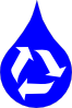 Ksd Recycle Water Blue Clip Art