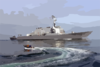 Ddg 81 At Sea Clip Art