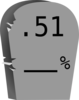 Math Headstone Clip Art