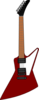 Gibson Explorer Guitar Clip Art