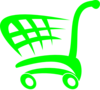 Green Basket Clip Art