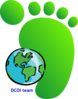 Green Feet4 Clip Art