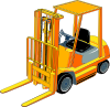 Forklift Clip Art