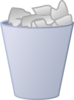 Cleaned Garbage Can Clip Art