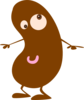 Brown Bean Clip Art