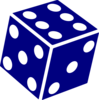 Six Sided Dice Clip Art