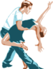 Salsa Dancers Clip Art