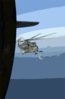 Ch-53 Air-to-air Refueling. Clip Art