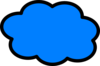 Cloud Light Blue Clip Art