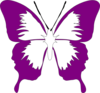 Purple Butterfly Clip Art