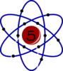 Atom 5 Clip Art