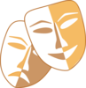 Theatre Masks Clip Art