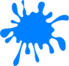 Blue Spot Clip Art