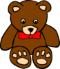 Teddy 1 Clip Art