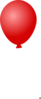 Ballon Red Beach Clip Art