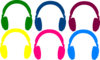 Headphones Clip Art