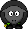 Black Sheep Clip Art