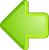 Green Left Arrow Clip Art