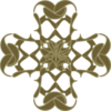 Brown Cross Clip Art