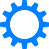 High Resolution Gear  Clip Art