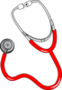 Red Stethoscope Clip Art