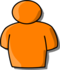 Orange Person Clip Art