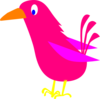 Pink Bird Clip Art