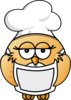 Bird Chef Clip Art