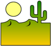 Desert Cutout Clip Art