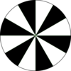 12 Segment Circle Clip Art