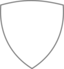 Light Gray Shield Clip Art